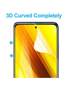 3-PACK Xiaomi Poco X3 NFC Premium Skärmskydd CrystalClear 2