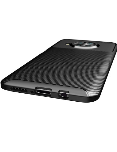 Xioami Mi 10T Lite Stöttåligt Slimmat Skal FullCarbon V4