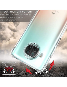 Xiaomi Mi 10T Lite Stöttåligt Skal med Förstärkta Hörn