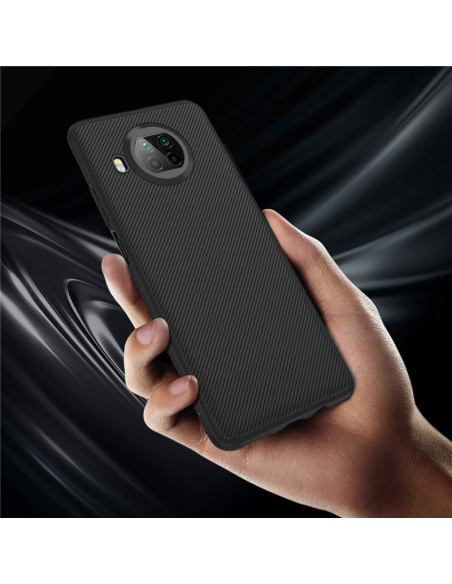 Xiaomi Mi 10T Lite Stilrent Stöttåligt Skal FullCarbon® V3