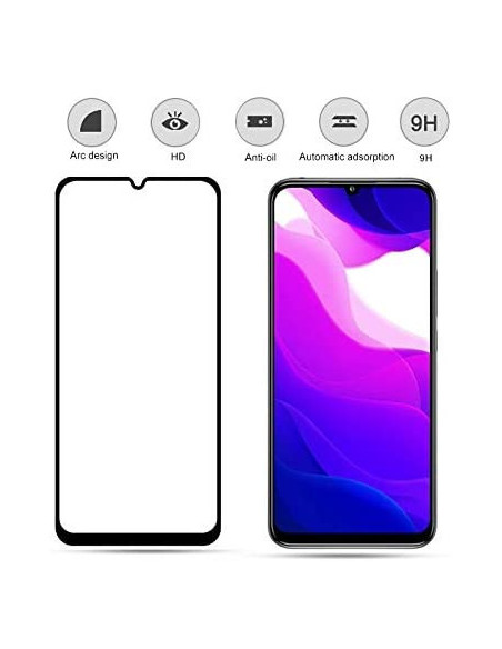 Xiaomi Mi 10T Lite Härdat Glas 0.26mm 2.5D 9H Fullframe