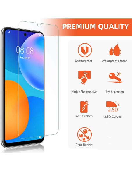 Huawei P Smart 2021 Härdat glas 0.26mm 2.5D 9H