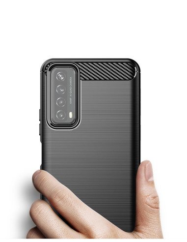 Huawei P Smart 2021 Stöttåligt Skal SlimCarbon