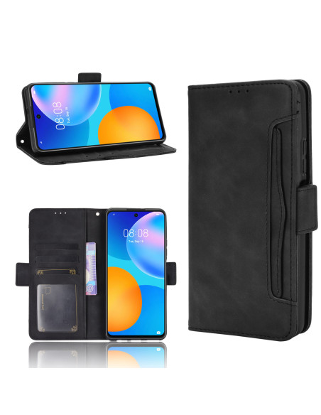 Huawei P Smart 2021 Plånboksfodral PU-Läder 6-FACK Winston V3