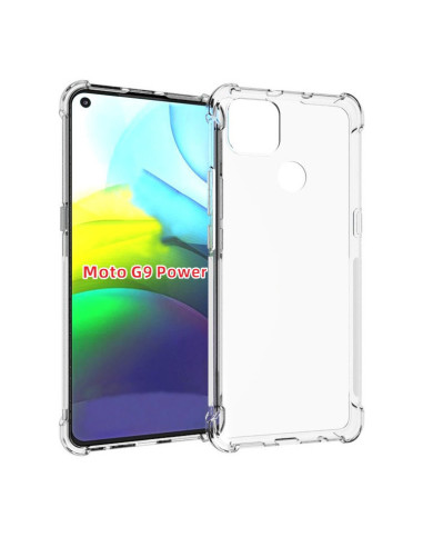 Motorola Moto G9 Power Stöttåligt Skal med Förstärkta Hörn