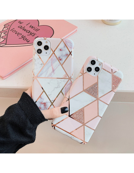 iPhone 12 Pro Max Stilrent Marmorskal Premium