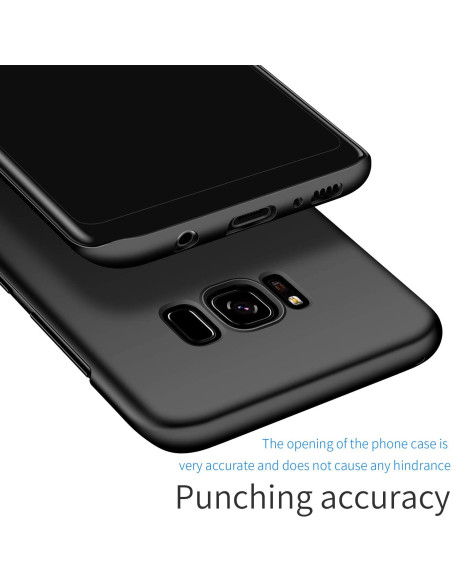 Samsung S8 Plus Tunt Mattsvart Skal Basic V2