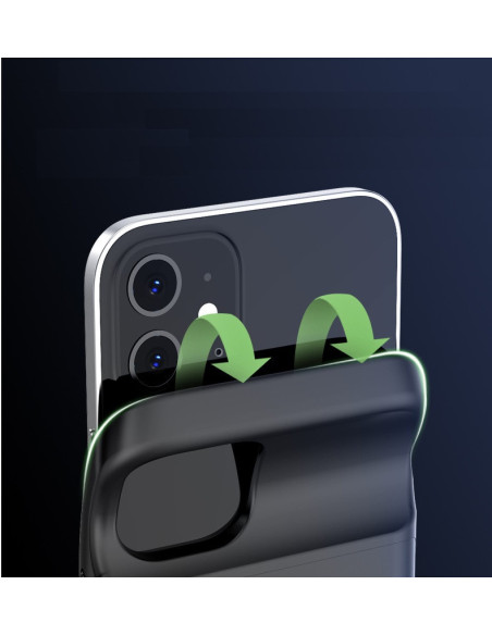 iPhone 12 Mini Stöttåligt Batteriskal Titan V2 4700mAh