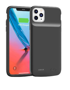 iPhone 12 Pro Stöttåligt Batteriskal Titan V2 4800mAh