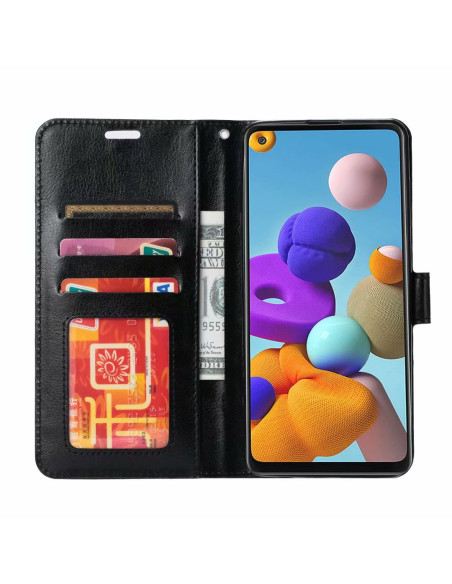 Samsung S21 Ultra Plånboksfodral PU-Läder 4-FACK