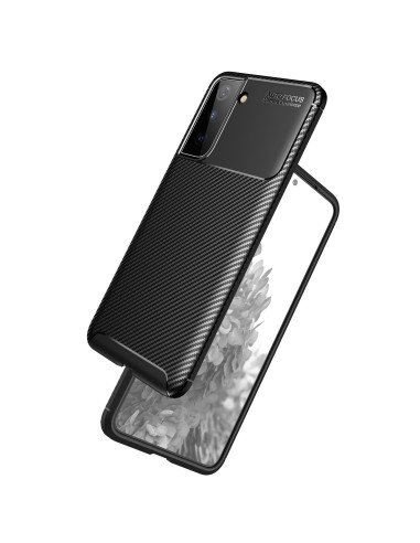 Samsung S21 Stöttåligt Slimmat Skal FullCarbon V4
