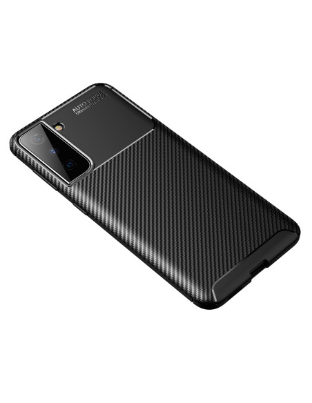 Samsung S21 Stöttåligt Slimmat Skal FullCarbon V4