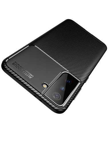 Samsung S21 Stöttåligt Slimmat Skal FullCarbon V4