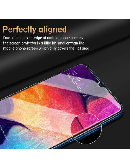 Samsung A02s Härdat glas 0.26mm 2.5D 9H