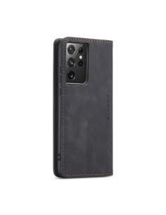 Samsung S21 Ultra Exklusivt Elegant Flipfodral CaseMe 3-FACK