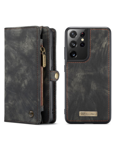 Samsung S21 Ultra Plånboksfodral Multi-Slot 13-FACK