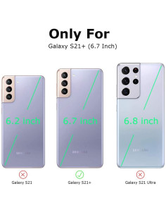 Samsung S21 Plus Praktisk Stöttåligt Skal med Ringhållare V4 2