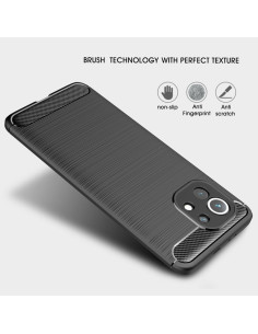 Xiaomi Mi 11 Stöttåligt Skal SlimCarbon 2