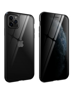 iPhone 12 Pro Privacy Heltäckande Premium Skal Glassback V4