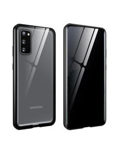 Samsung S20 FE Privacy Heltäckande Premium Skal Glassback V4