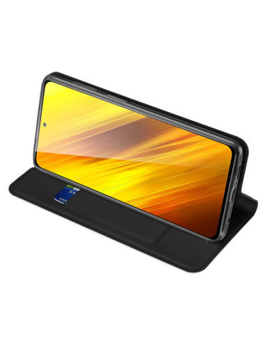 Xiaomi Poco X3 NFC Flipfodral Skin Pro med Kortfack