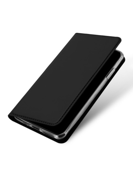 Stängt iPhone 12 Mini Flipfodral Skin Pro i svart med slät yta