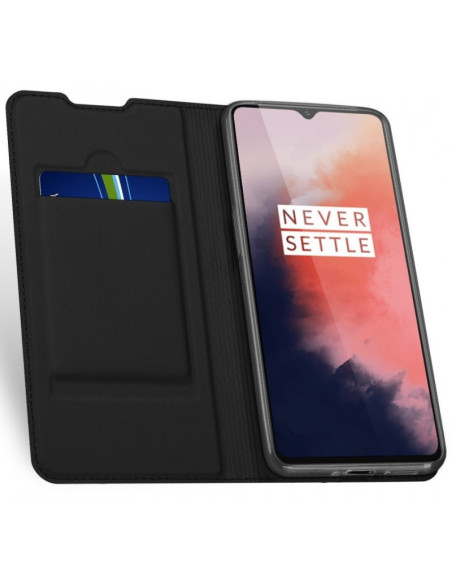 OnePlus 7T Flipfodral Skin Pro med Kortfack