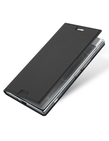 Xperia XZ1 Flipfodral Skin Pro med Kortfack