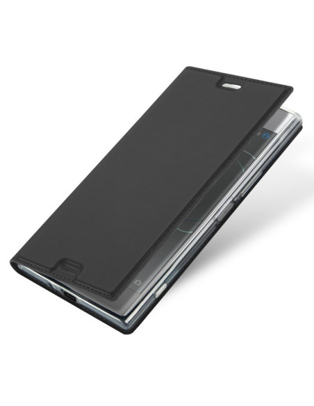Xperia XZ1 Flipfodral Skin Pro med Kortfack