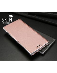 Xperia XZ &amp; XZs Flipfodral Skin Pro med Kortfack
