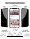 iPhone 12 Pro Privacy Heltäckande Premium Skal Glassback V4