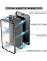 iPhone 12 Pro Privacy Heltäckande Premium Skal Glassback V4