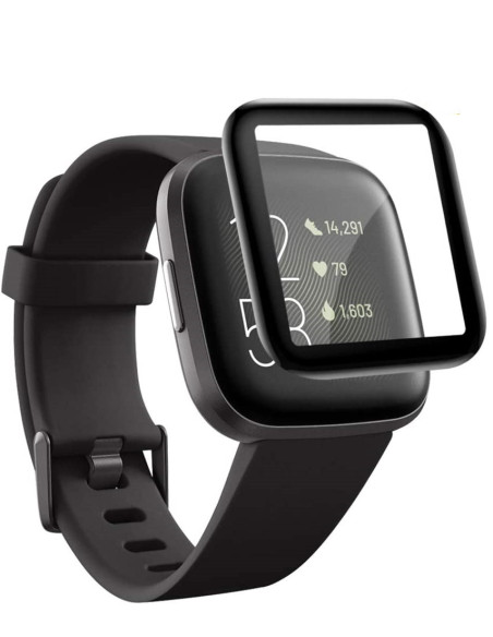 Fitbit Sense FullFrame 3D Härdat Glas 0.2mm 9H