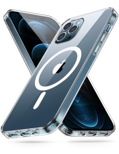 iPhone 12 Mini Transparent Stötdämpande Skal MagSafe-Kompatibelt