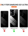 Samsung S21 Ultra Stötdämpande Silikon Skal Simple®