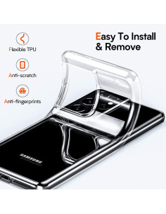 Samsung S21 Ultra Stötdämpande Silikon Skal Simple®