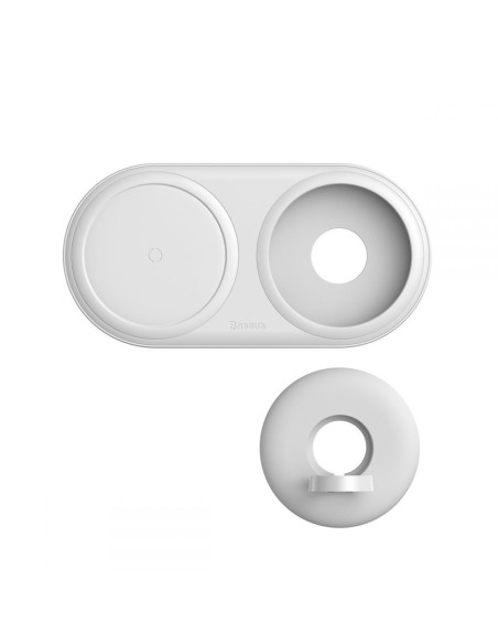2-in-1 Baseus Planet Trådlös Laddare + Sladdspole