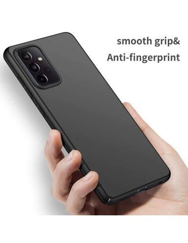 Samsung A52/A52s 4G 5G Ultratunt Mattsvart Skal Basic V2