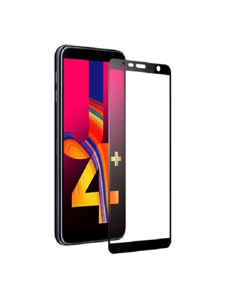 Samsung J4 Plus Fullframe Härdat glas 0.26mm 2.5D 9H