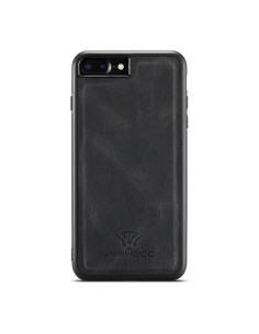 iPhone 8 Plus Stöttåligt Skal med Magnetisk Korthållare JeeHood