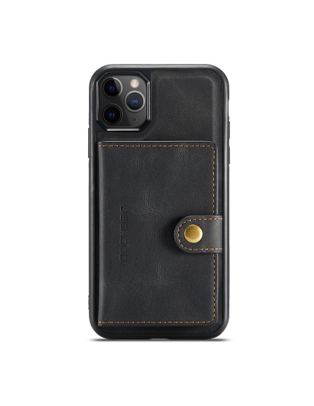 iPhone 11 Pro Max Stöttåligt Skal med Magnetisk Korthållare JeeHood