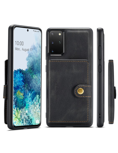 Samsung S20 Plus Stöttåligt Skal med Magnetisk Korthållare JeeHood