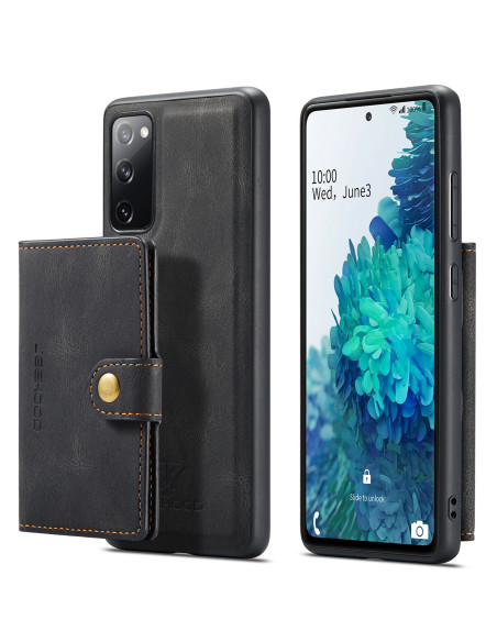 Samsung S20 FE Stöttåligt Skal med Magnetisk Korthållare JeeHood