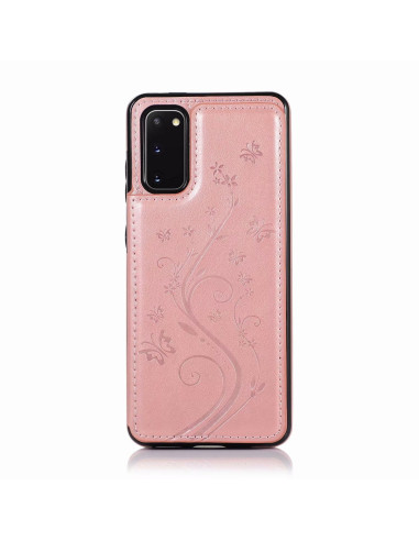Samsung S20 Stöttåligt Skal Korthållare 3-FACK Flippr V2