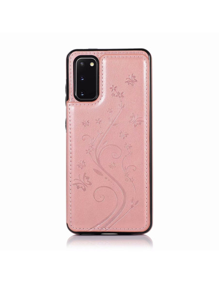 Samsung S20 Stöttåligt Skal Korthållare 3-FACK Flippr V2