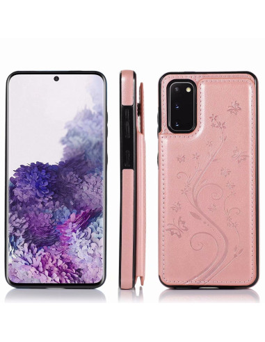 Samsung S20 Stöttåligt Skal Korthållare 3-FACK Flippr V2
