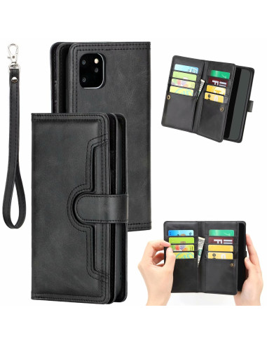 iPhone 12 Pro Max Plånboksfodral 10-Fack Array V3