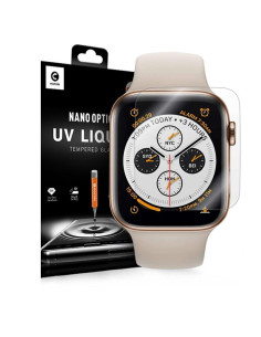 Apple Watch 44mm Härdat Glas 9H Mocolo UV
