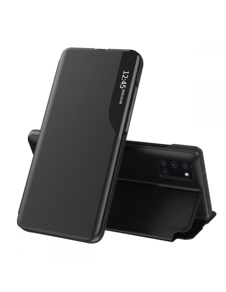 Samsung A42 5G Stilrent Smart View Fodral - Svart