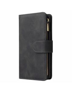 Samsung S10e Multifunktionellt Plånboksfodral Zipper 8-Fack 2